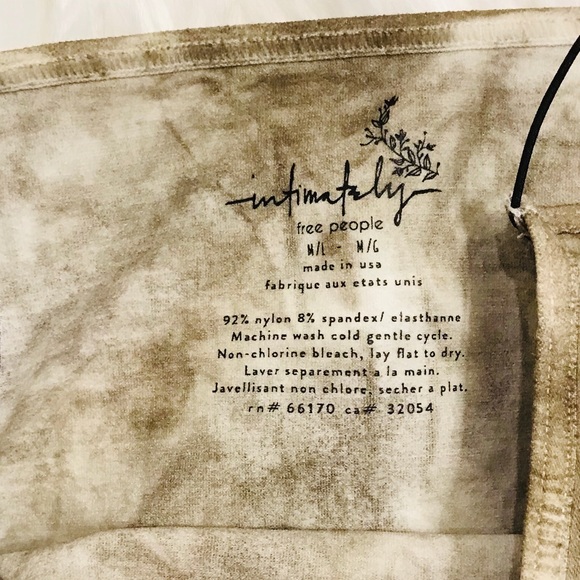 Free People Seamless Brami M/L in Washed Army - Picture 6 of 8